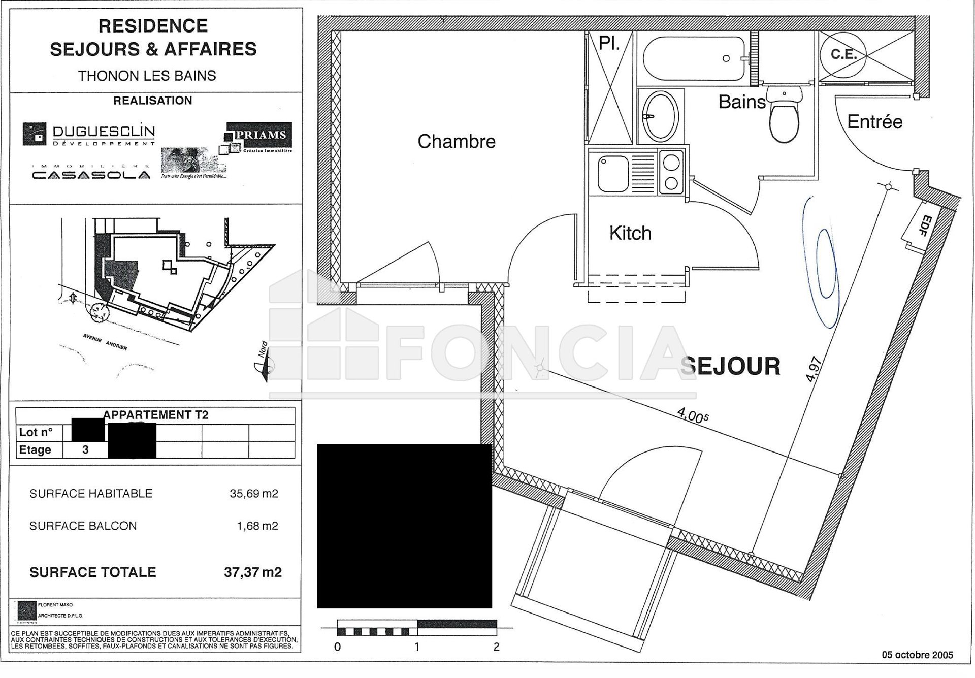 Appartement à vendre, 35m², Thonon-les-Bains