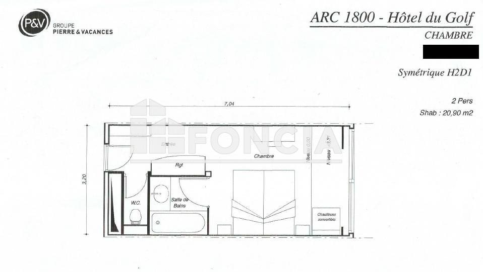 Appartement à vendre, 20m², Bourg-Saint-Maurice (Les Arcs)