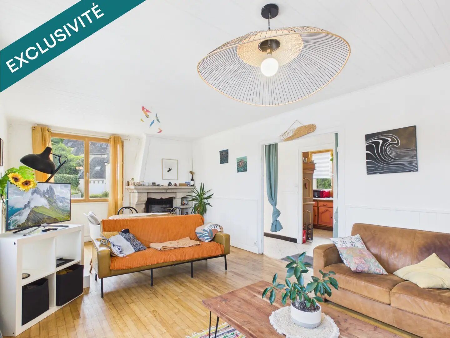 Maison à vendre, 92m², Taulé