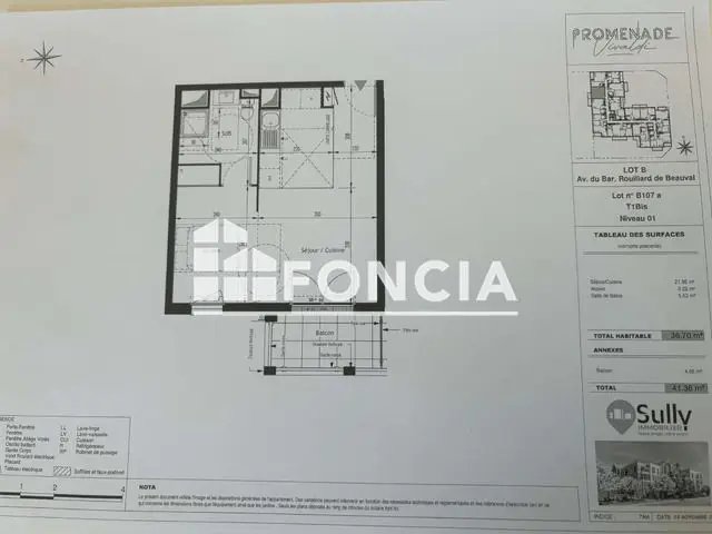 Appartement à louer, 36m², Le Coudray