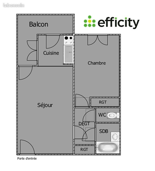 Appartement à vendre, 50m², Herblay-sur-Seine
