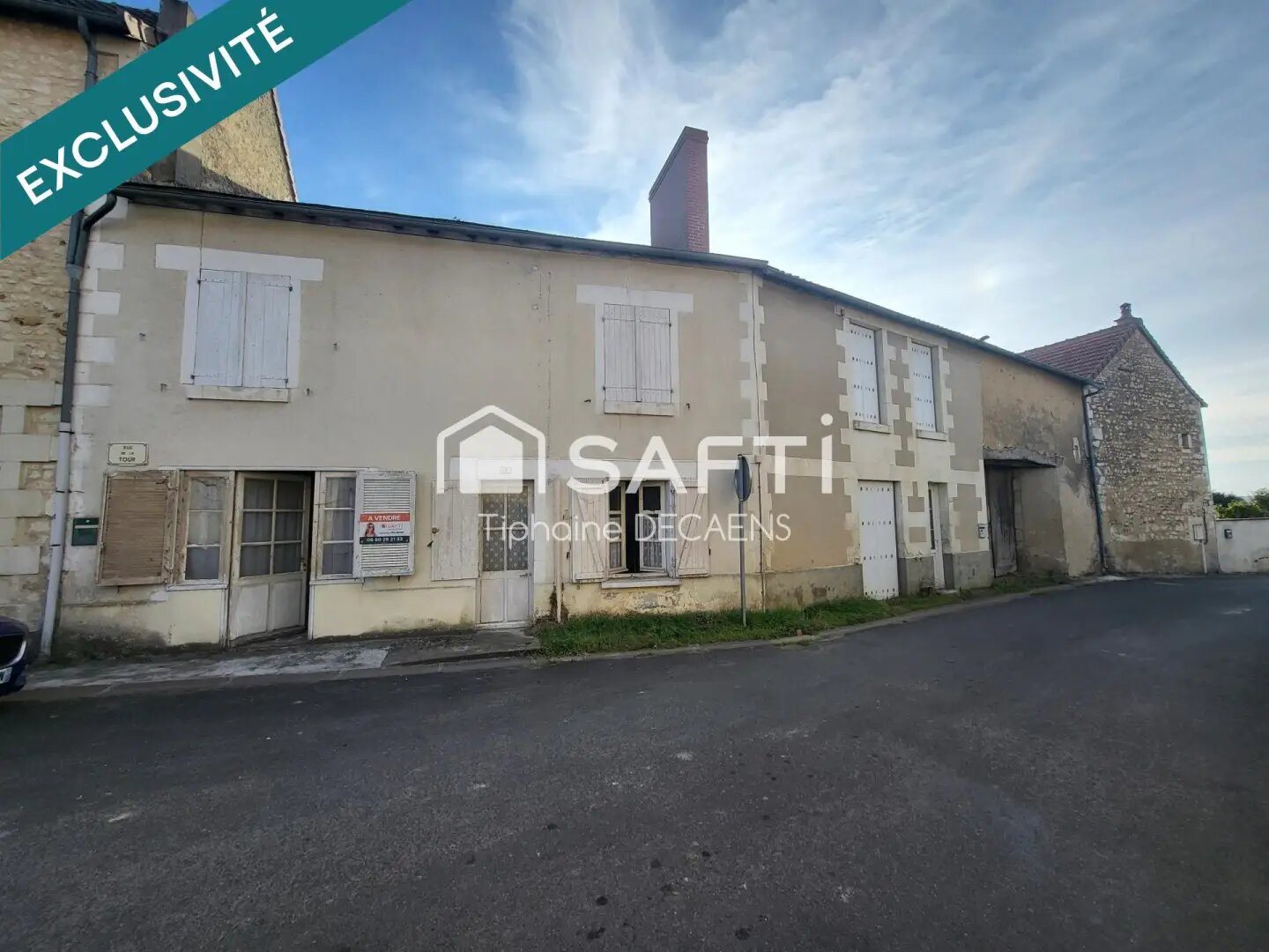 Maison à vendre, 56m², Vellèches
