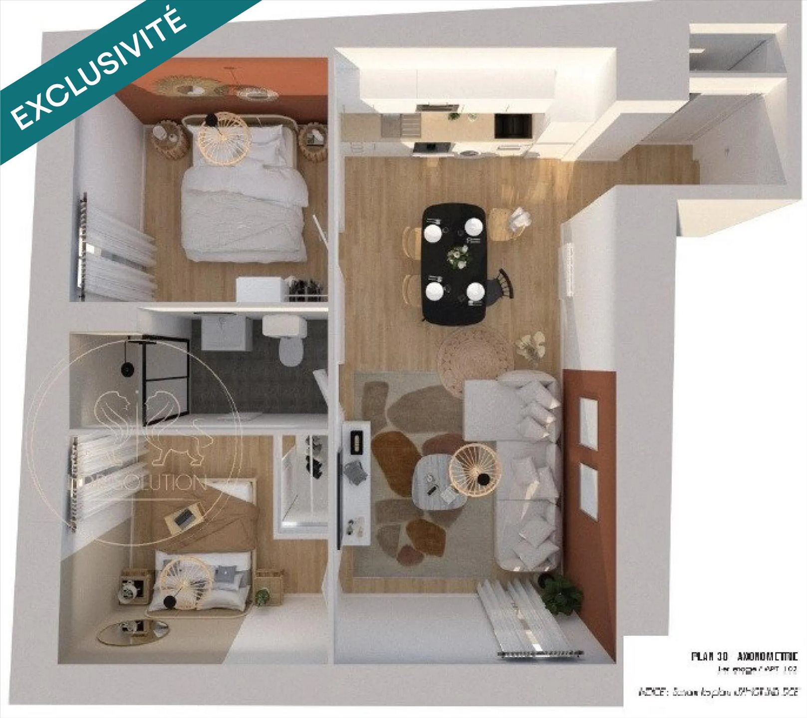 Appartement à vendre, 53m², Castelsarrasin