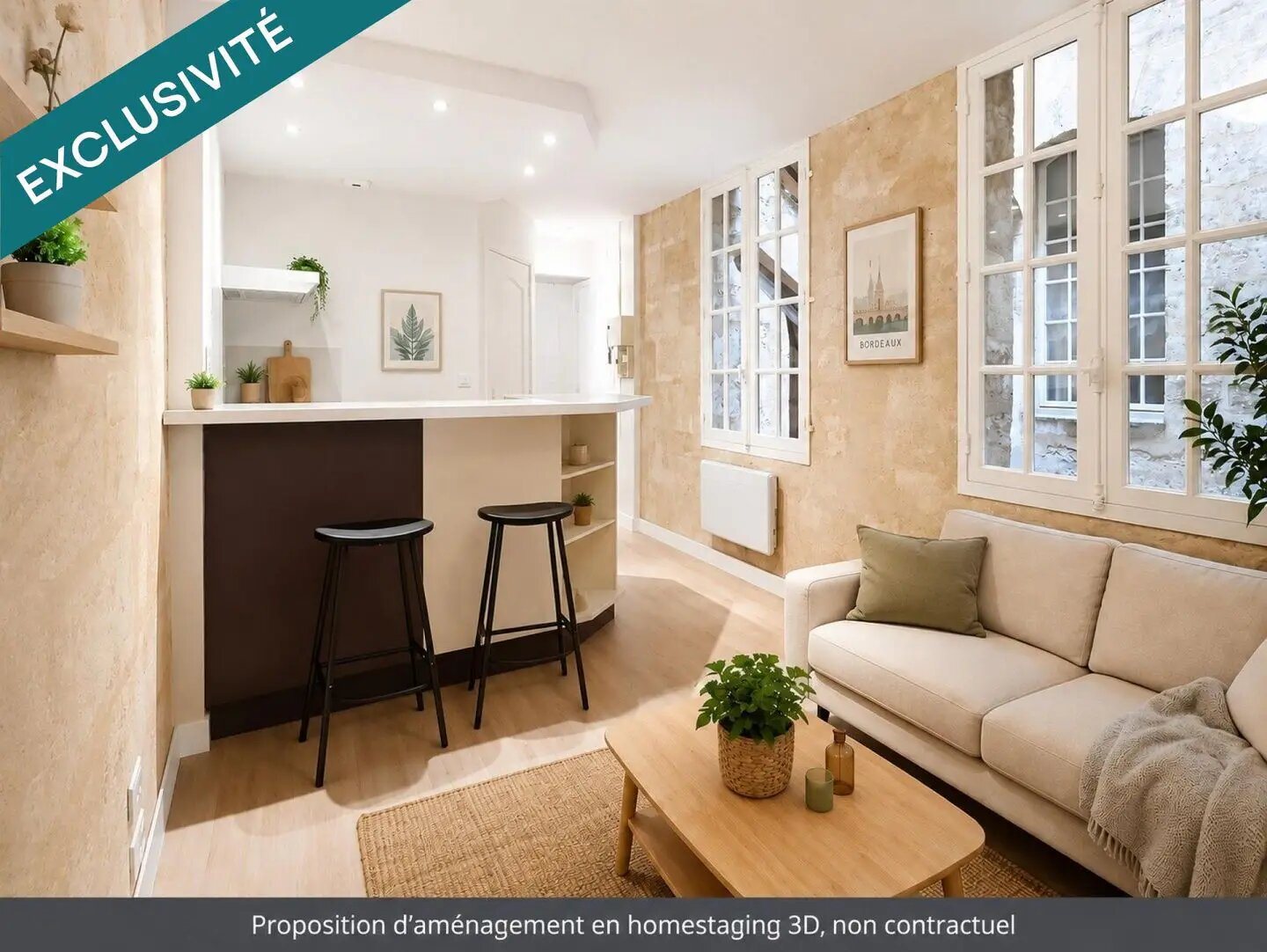 Appartement à vendre, 17m², Bordeaux