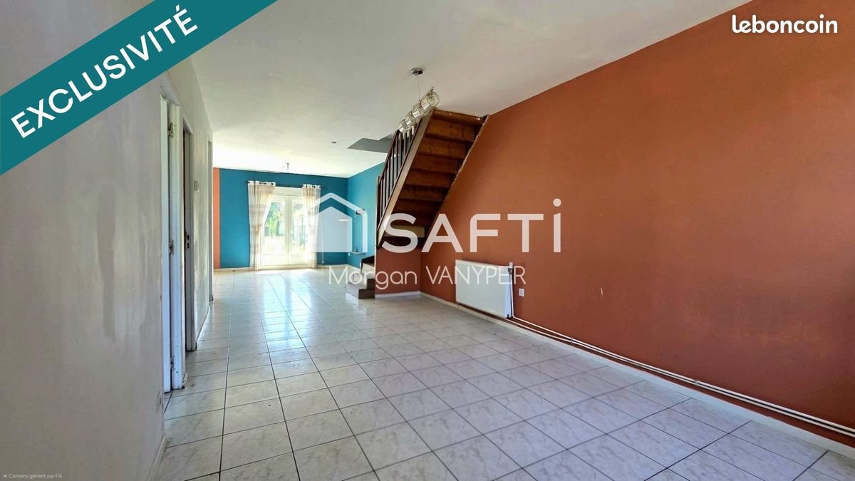 Maison à vendre, 85m², Marles-les-Mines