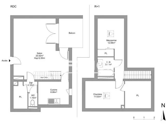 Appartement à louer, 70m², Lattes