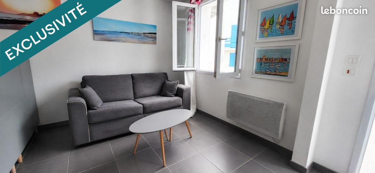 Appartement à vendre, 23m², Longeville-sur-Mer
