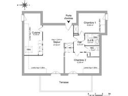 Appartement à louer, 72m², Beuzeville
