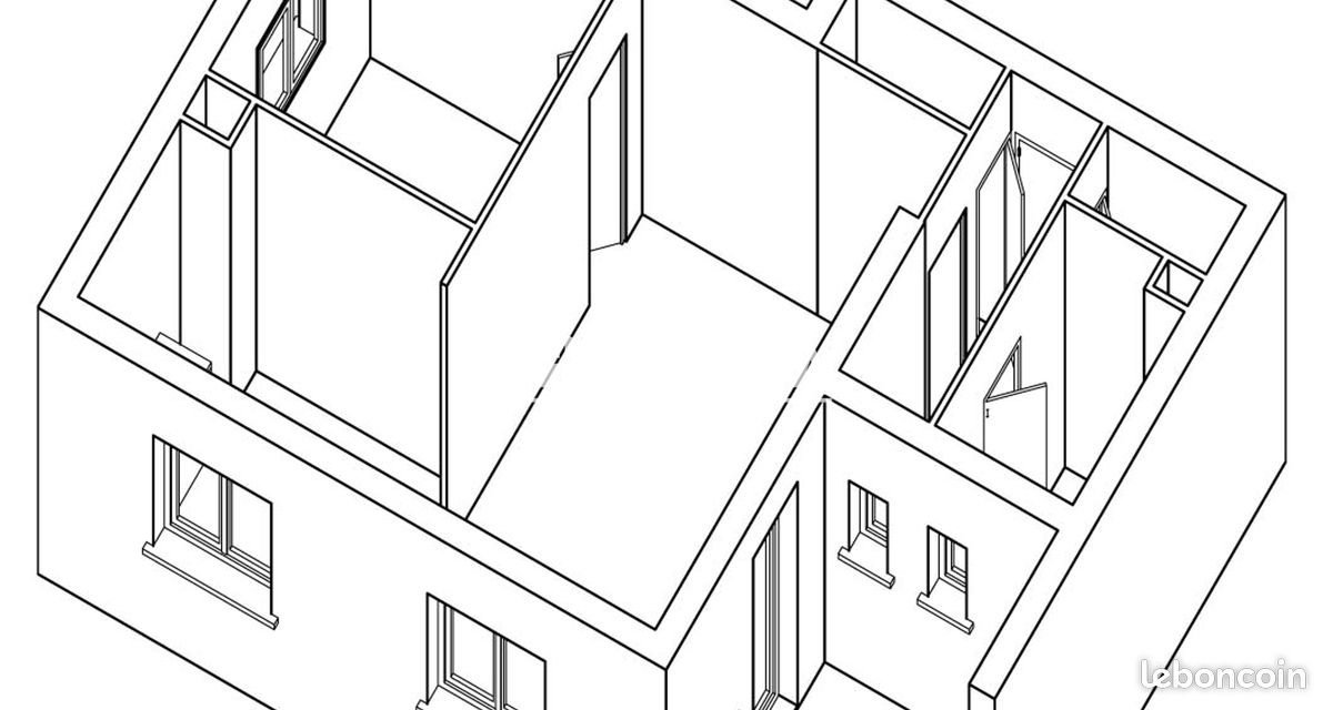Appartement à louer, 50m², La Rivière-Saint-Sauveur