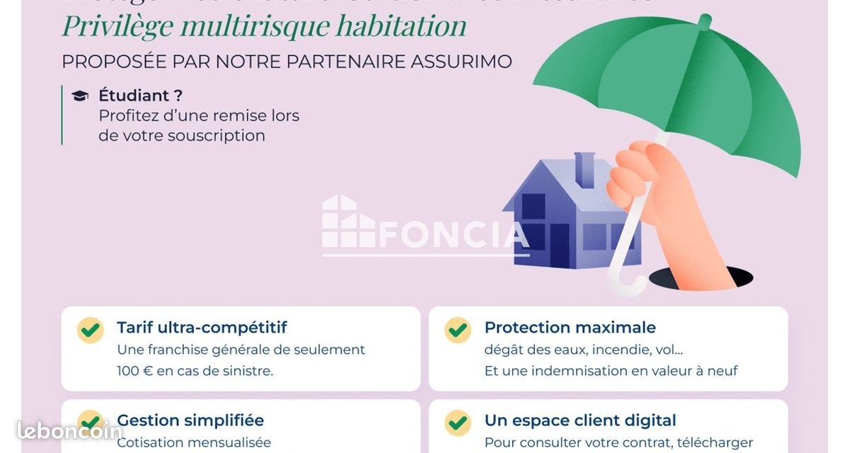 Appartement à louer, 60m², Honfleur