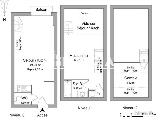 Appartement à louer, 47m², Onet-le-Château