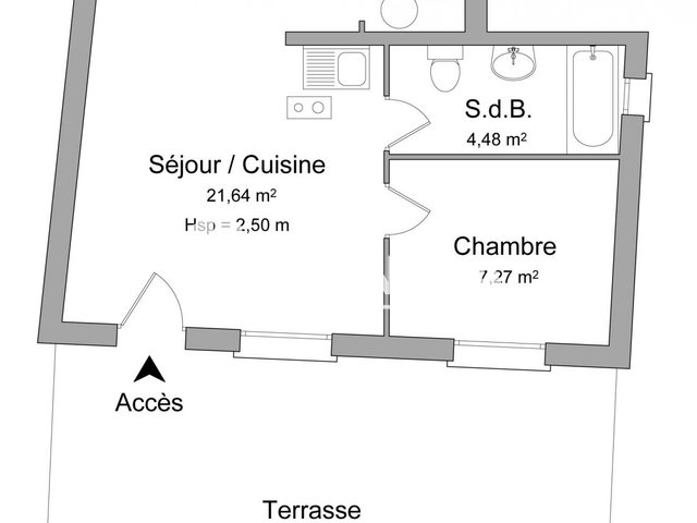 Appartement à louer, 33m², Béziers