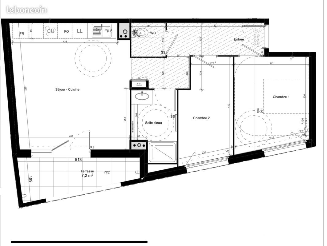 Appartement à vendre, 62m², Castelnau-le-Lez