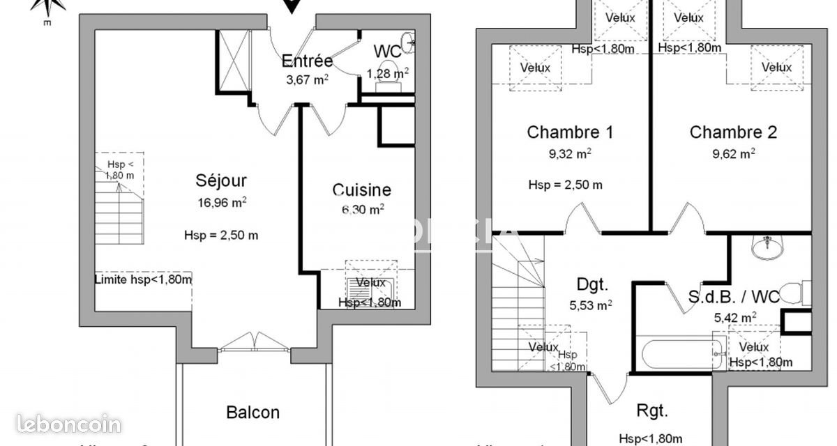 Appartement à louer, 58m², Lingolsheim