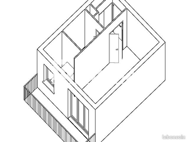 Appartement à louer, 34m², Lille
