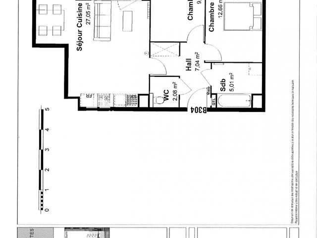 Appartement à louer, 61m², Arras