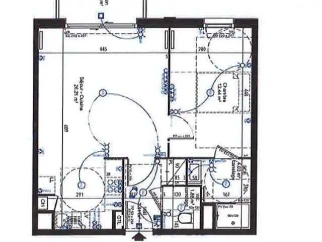 Appartement à louer, 48m², Mouvaux