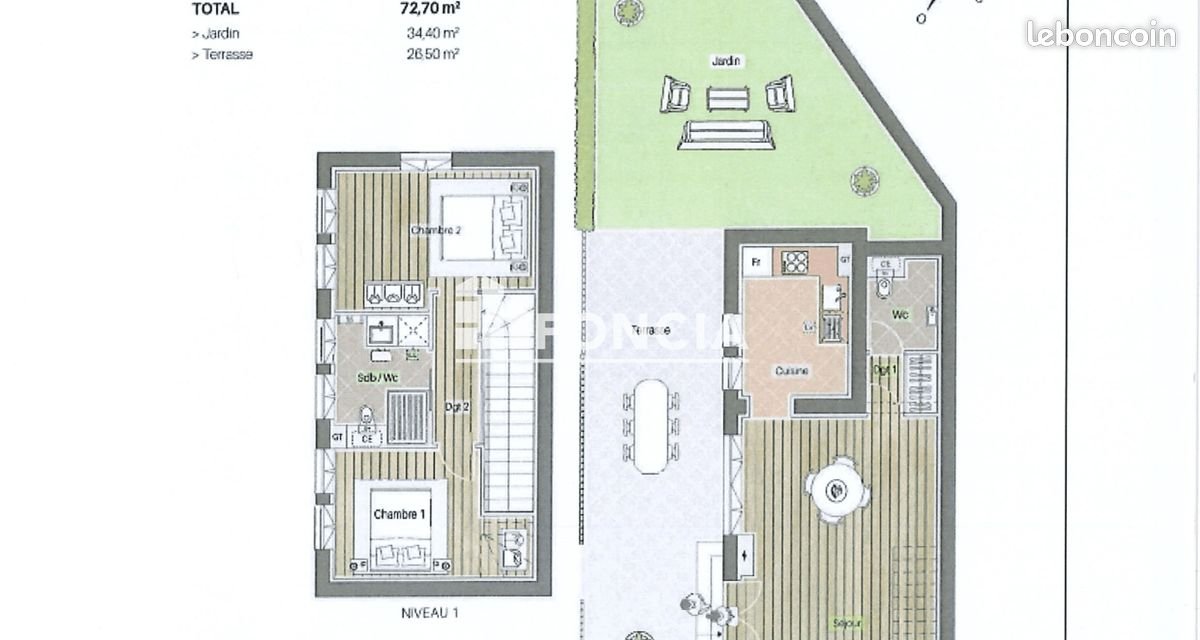 Appartement à louer, 73m², Nancy