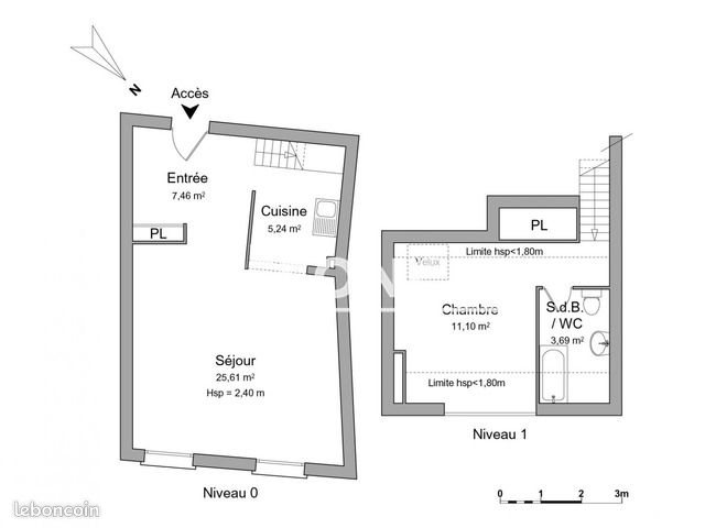 Appartement à louer, 53m², Nancy