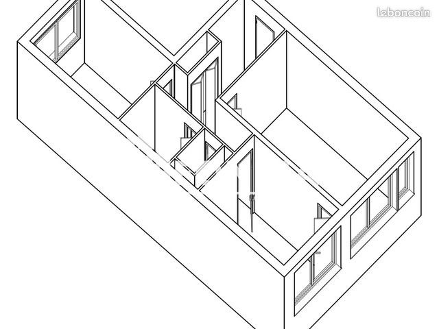 Appartement à louer, 54m², Nancy