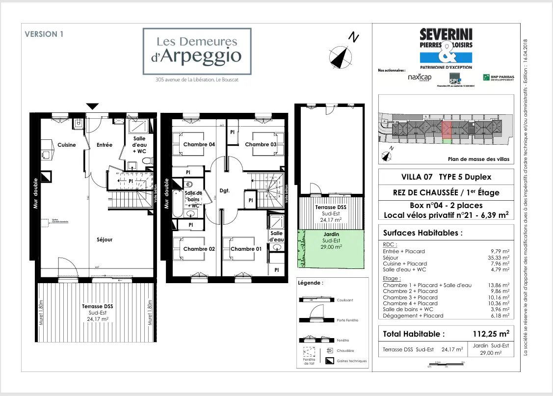 Maison à louer, 112m², Le Bouscat