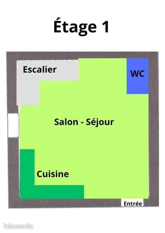 Appartement à vendre, 50m², Gosné