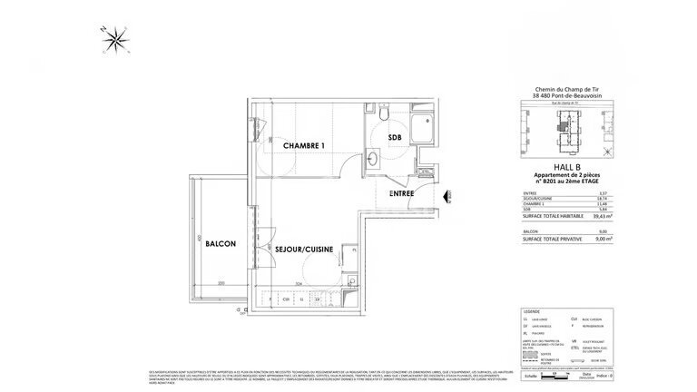 Maison à vendre, 39m², Le Pont-de-Beauvoisin
