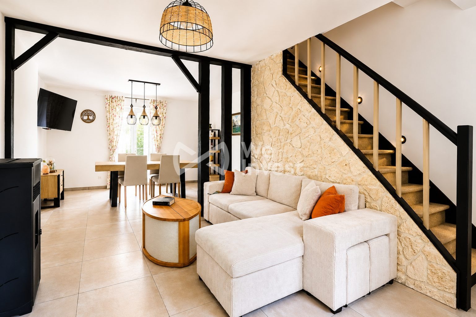 Maison à louer, 75m², Bouligny