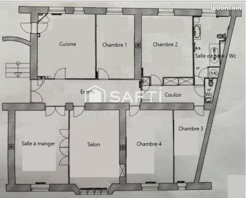 Appartement à vendre, 166m², Poitiers