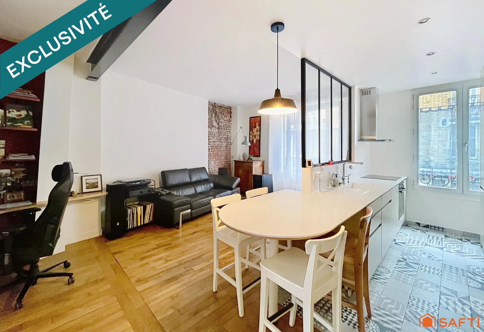 Appartement à vendre, 63m², Clamart