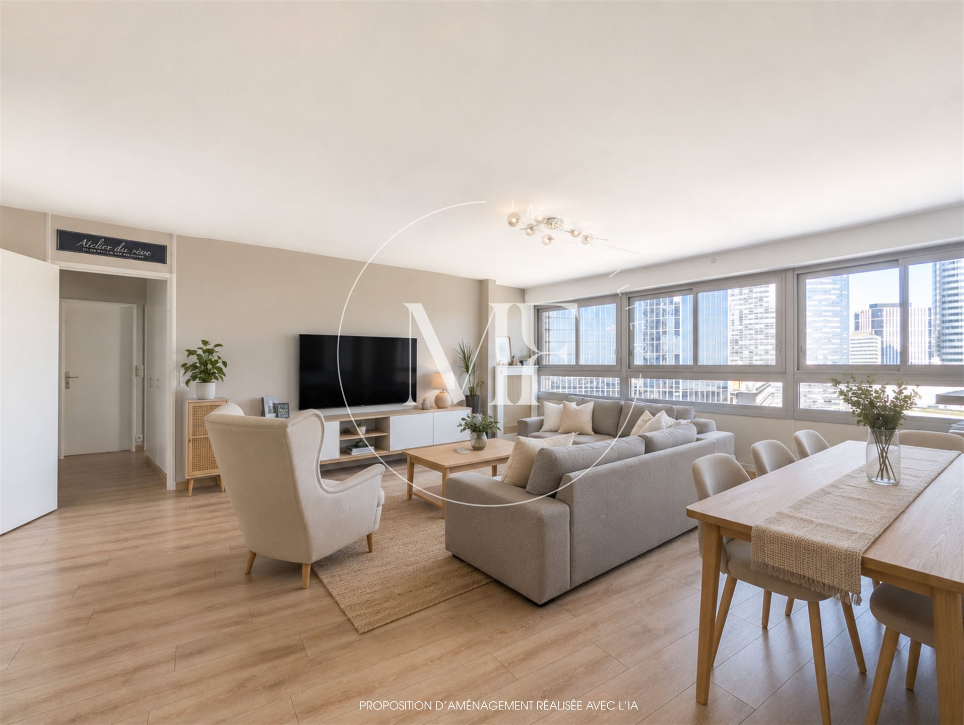 Appartement à vendre, 87m², Courbevoie