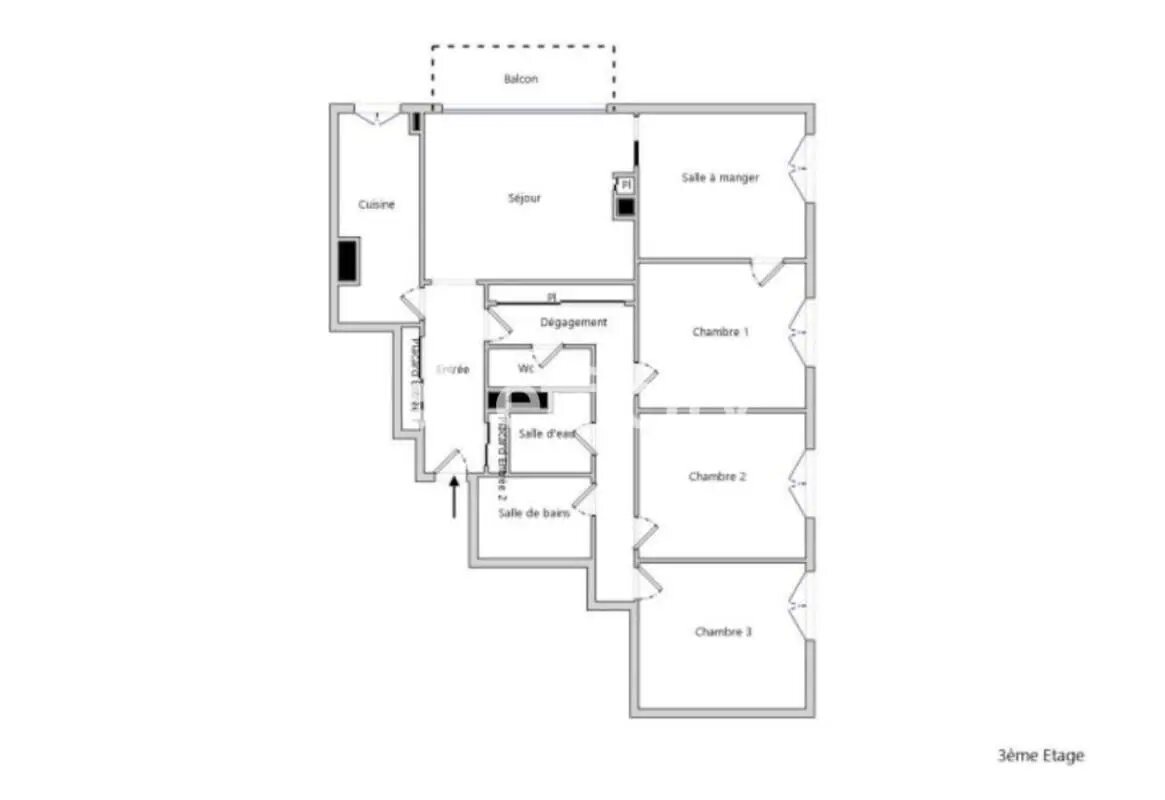 Appartement à vendre, 111m², Garches