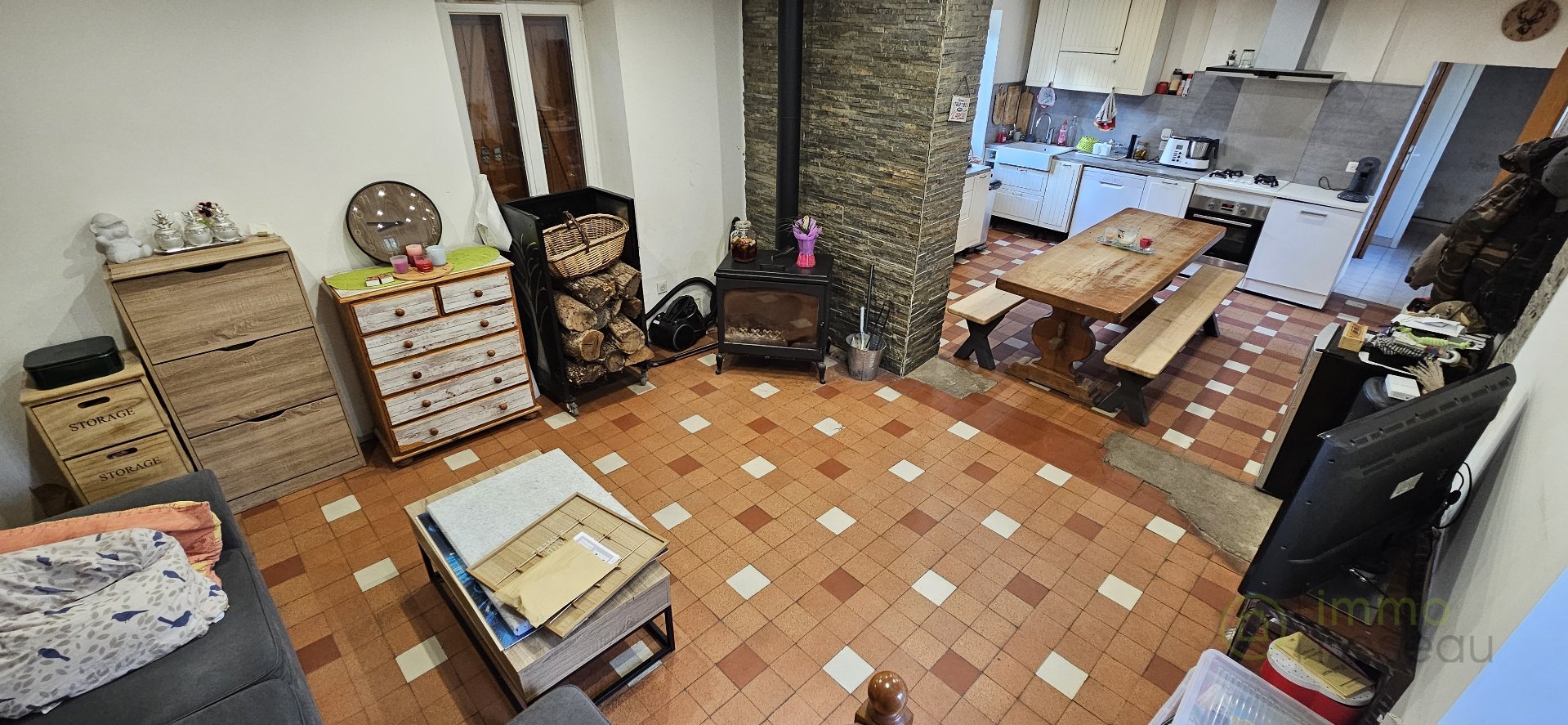 Maison à vendre, 68m², Paulnay