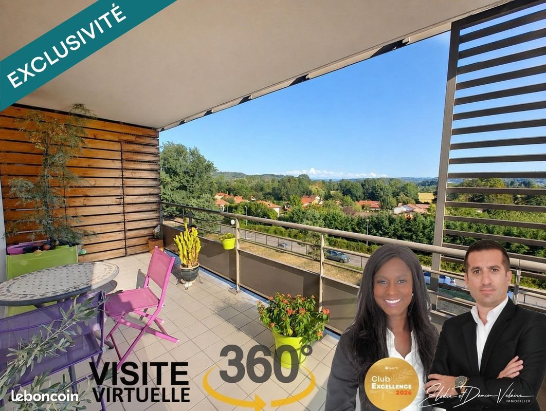 Appartement à vendre, 65m², L'Isle-d'Abeau