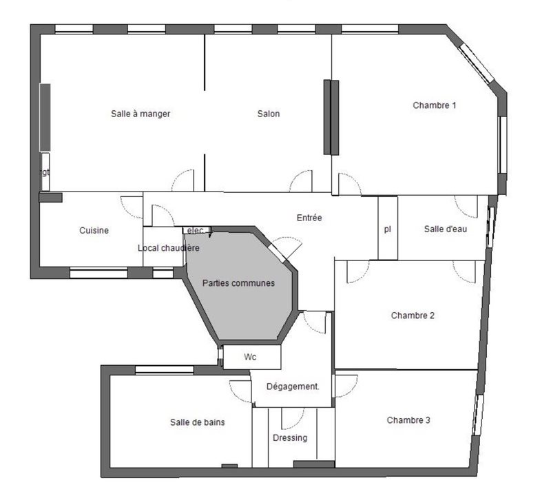 Appartement à vendre, 155m², Limoges