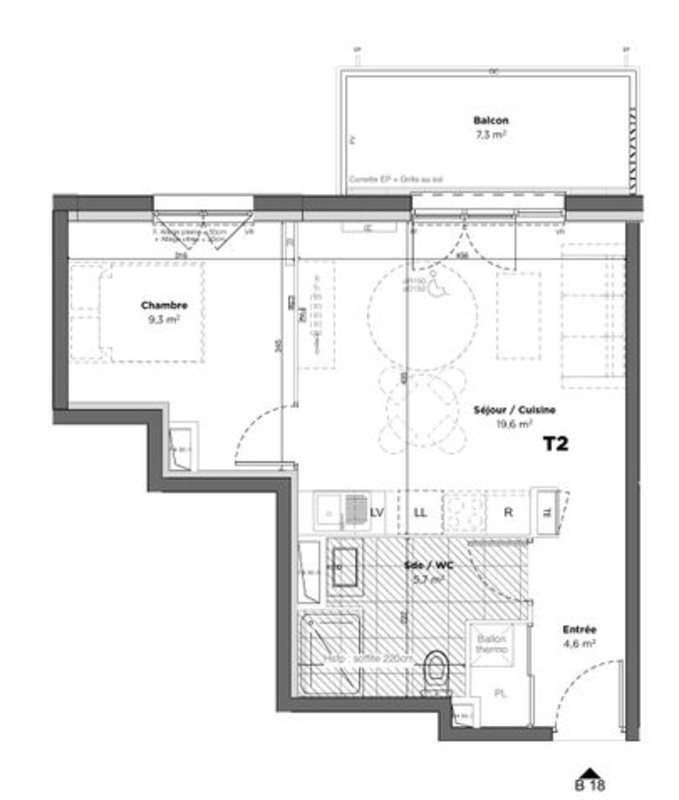 Appartement à vendre, 39m², Saint-Sulpice-la-Pointe