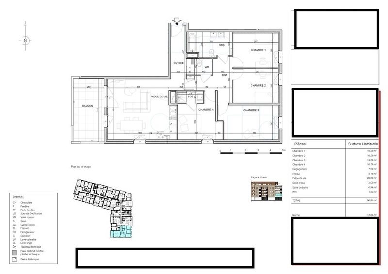 Appartement à vendre, 97m², Bourg-en-Bresse
