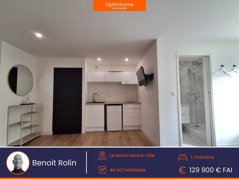 Appartement à vendre, 46m², Le Mans