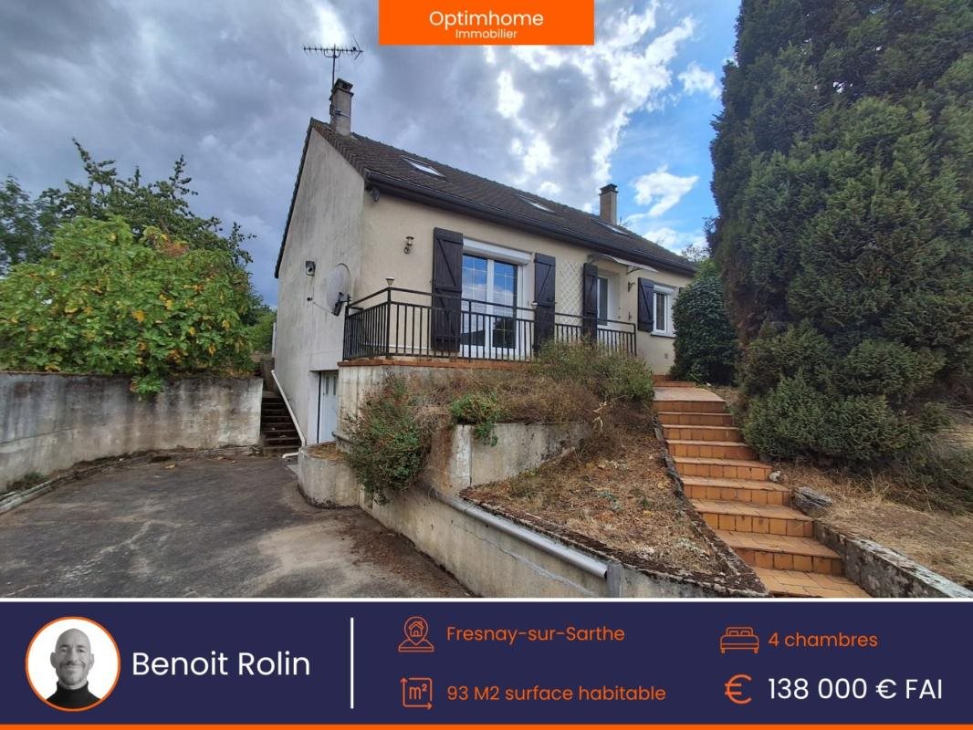 Maison à vendre, 93m², Fresnay-sur-Sarthe
