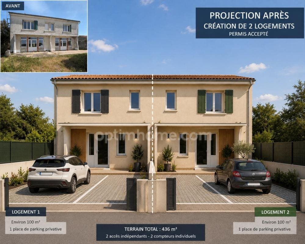 Maison à vendre, 200m², Moulidars