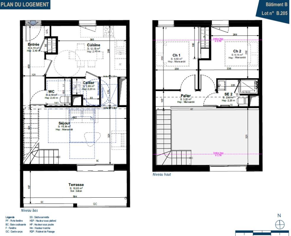 Appartement à vendre, 64m², La Rochelle