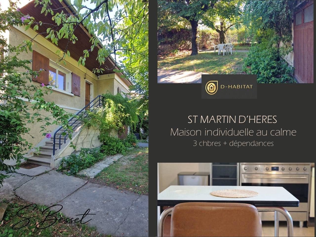 Maison à vendre, 78m², Saint-Martin-d'Hères