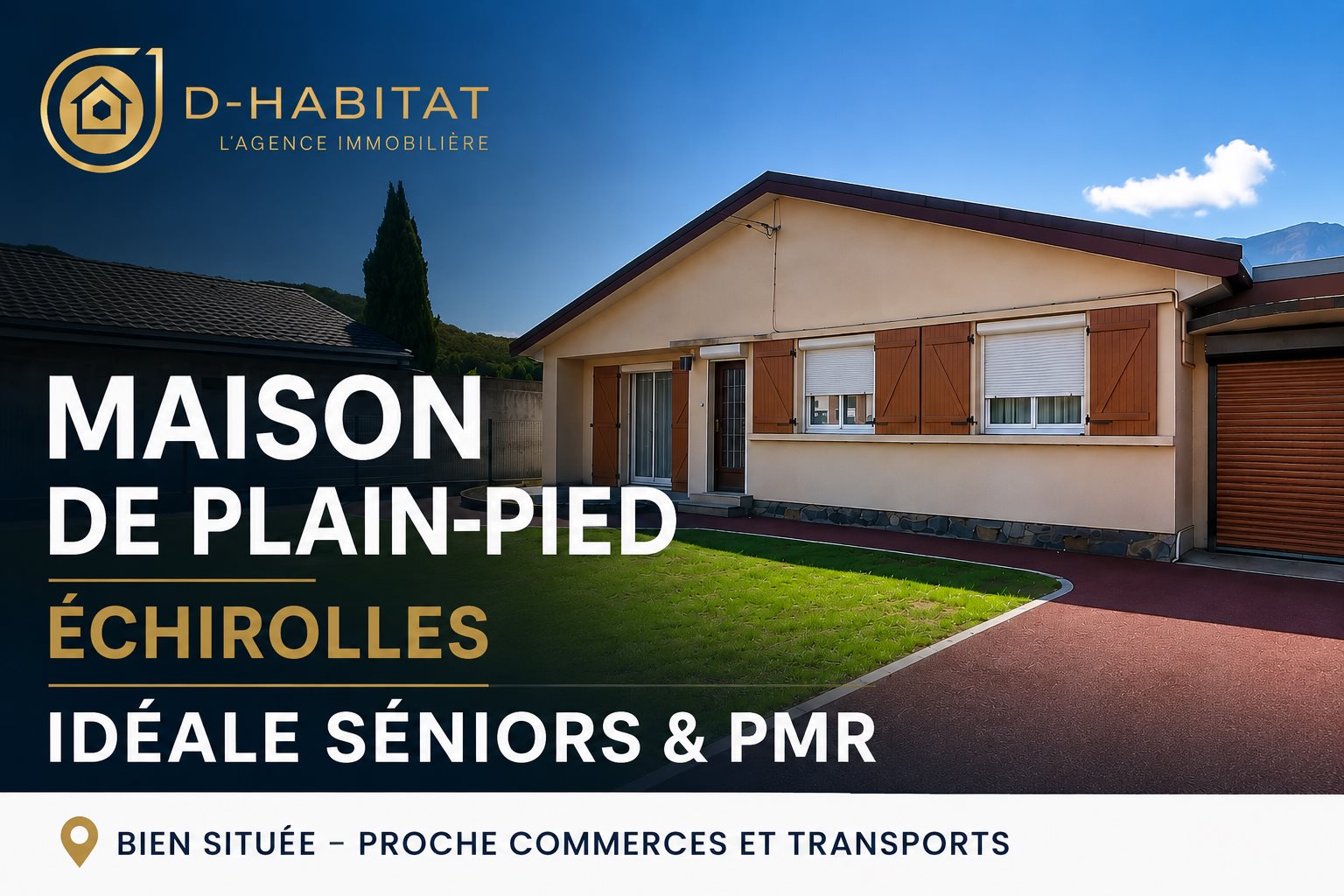 Maison à vendre, 66m², Echirolles