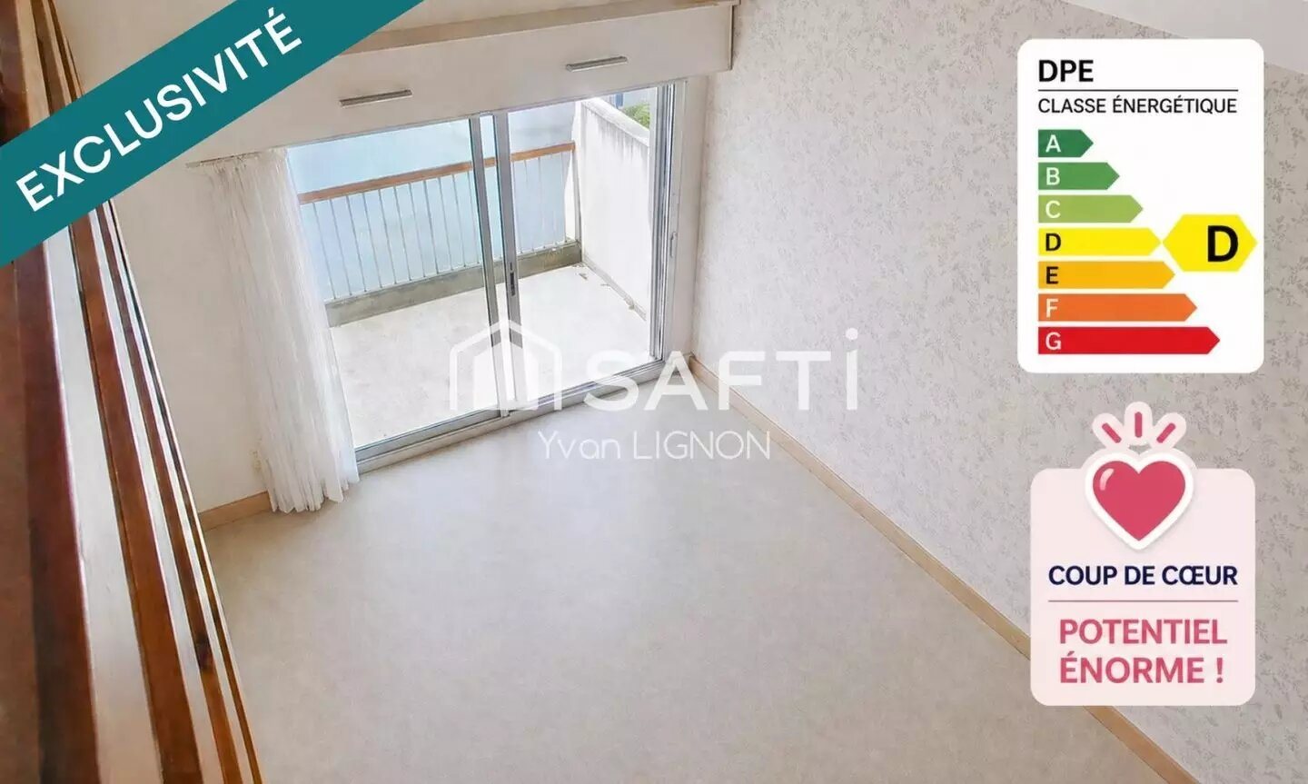 Appartement à vendre, 64m², Le Pouliguen