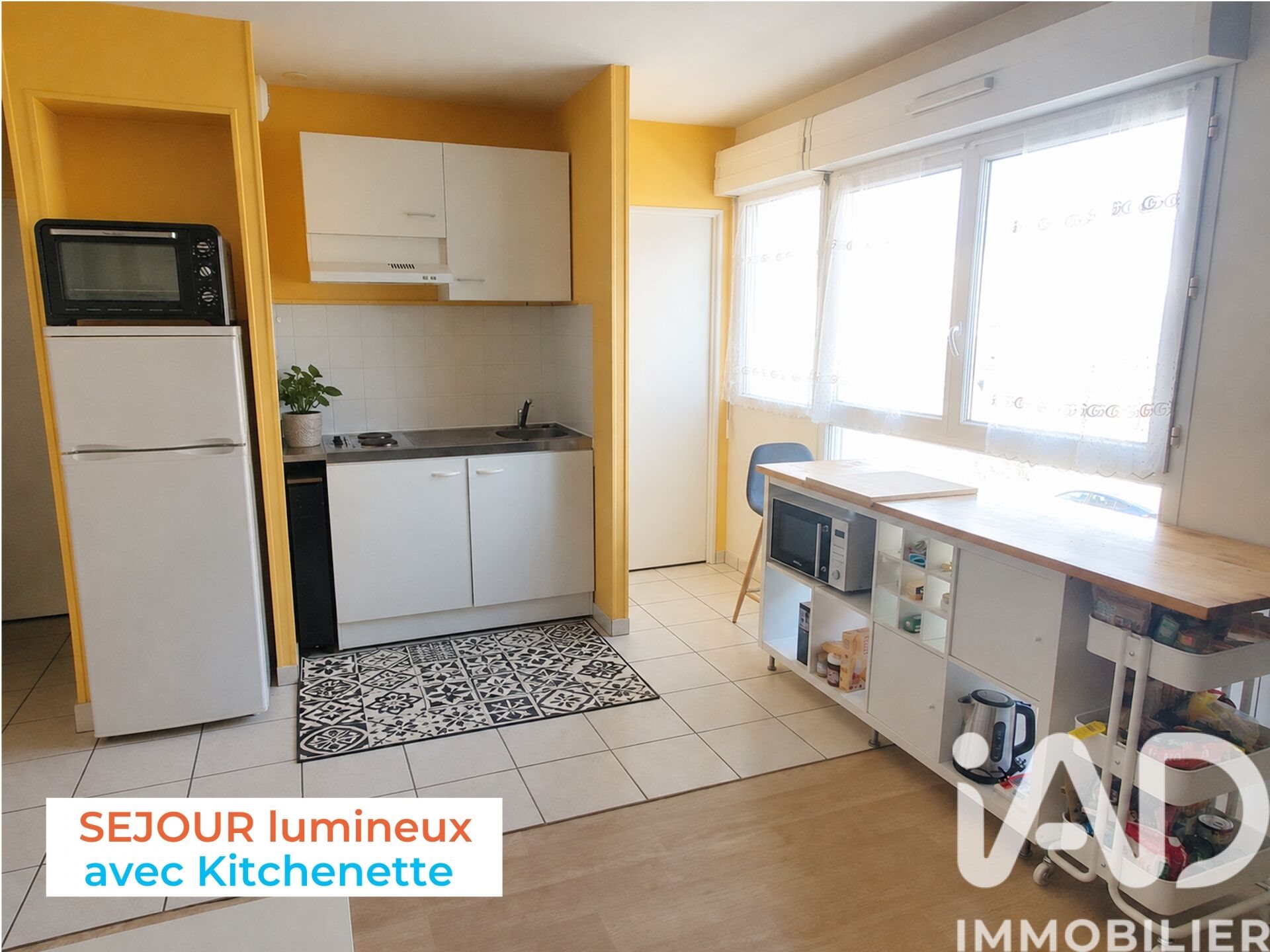 Appartement à vendre, 35m², Tours