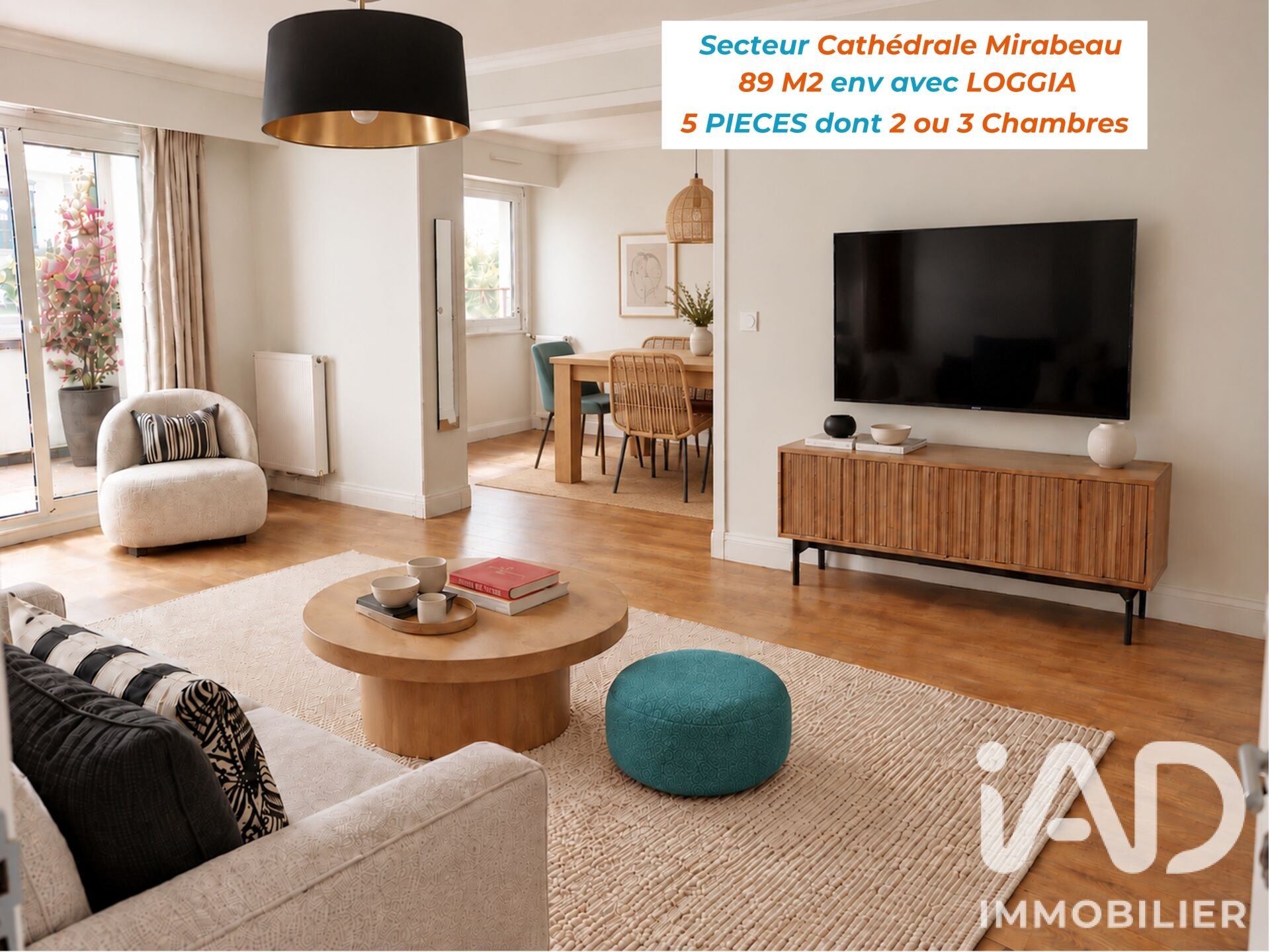 Appartement à vendre, 88m², Tours