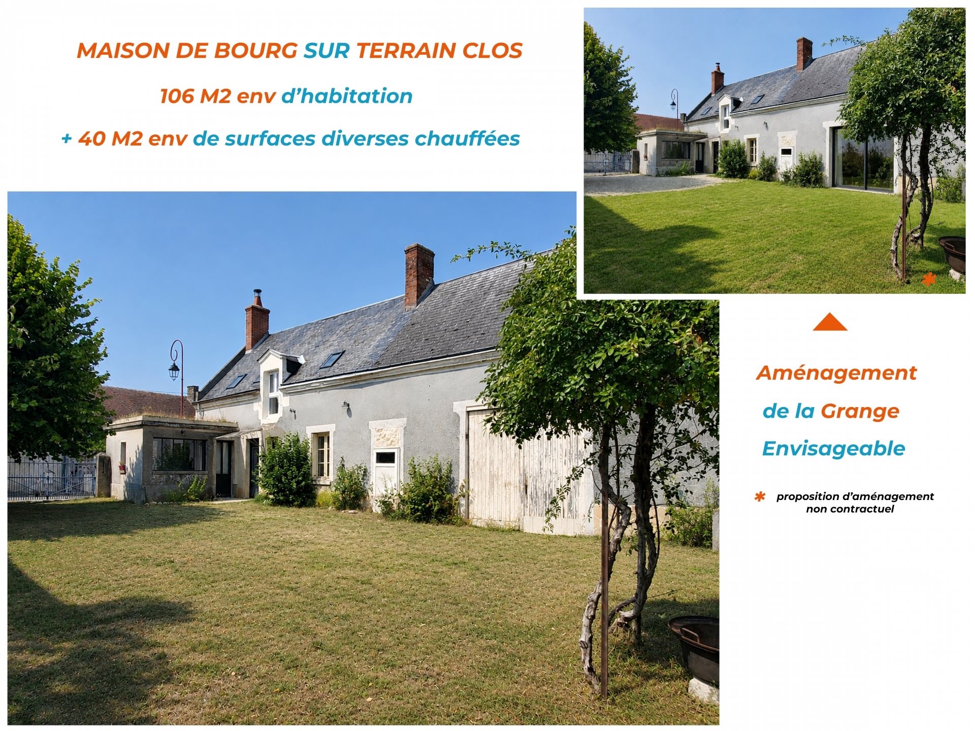 Maison à vendre, 140m², Chissay-en-Touraine