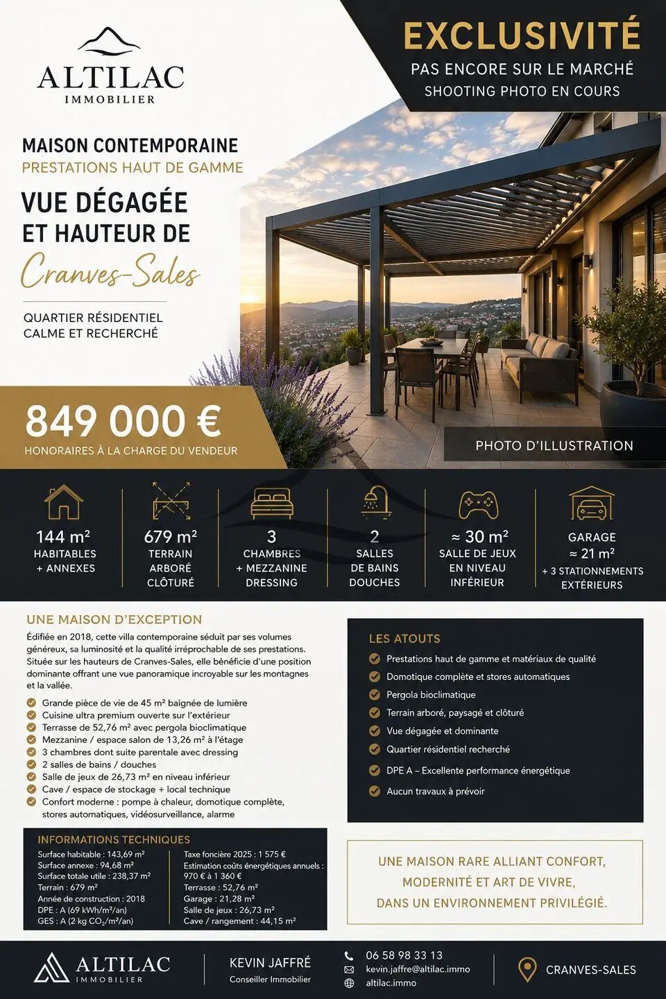 Maison à vendre, 143m², Cranves-Sales