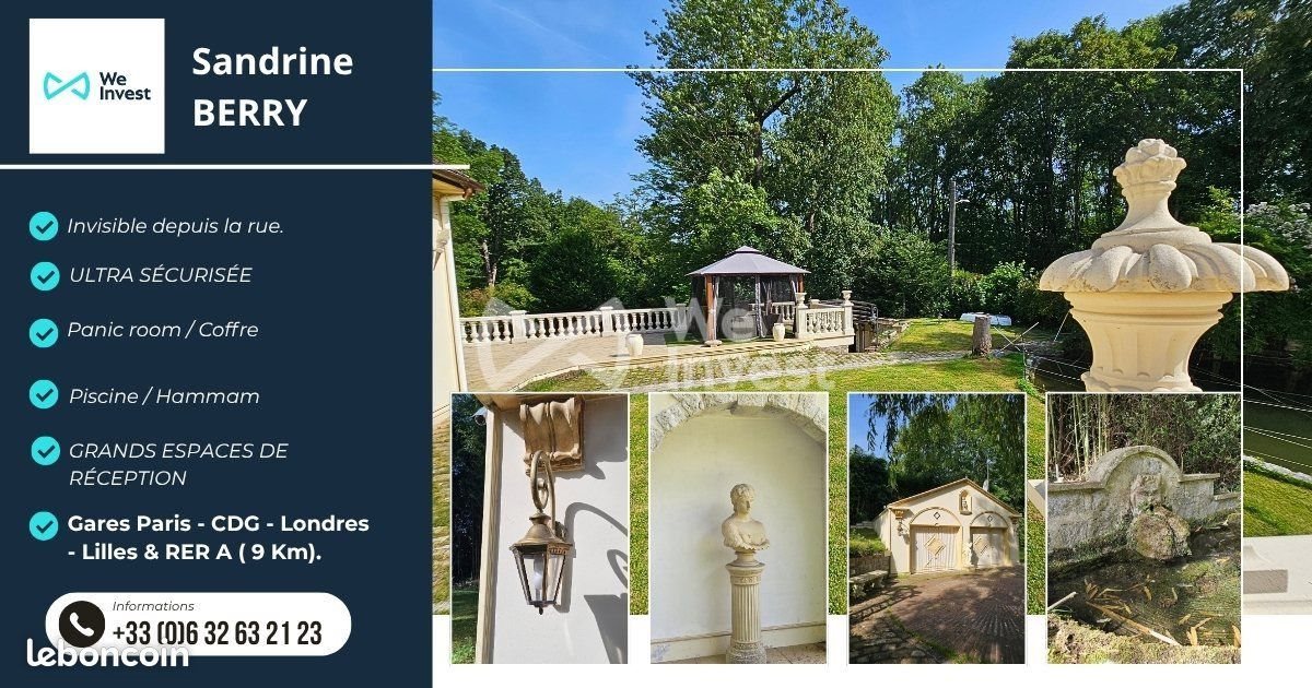 Maison à vendre, 600m², Quincy-Voisins