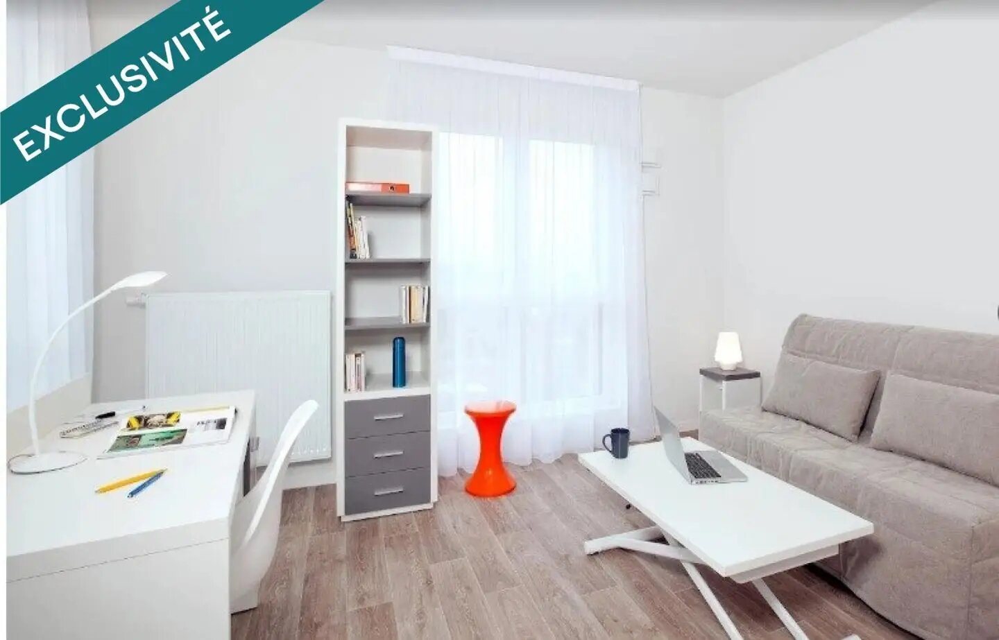Appartement à vendre, 23m², Le Petit-Quevilly